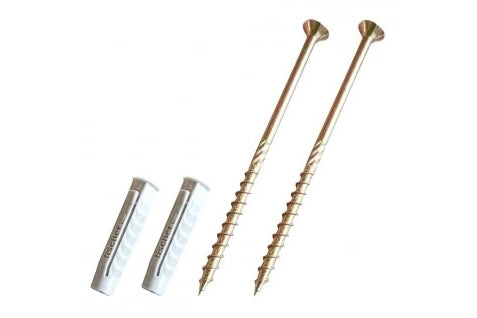 Schraubenset zur Wandbefestigung des W1-Kopplers - Variante A